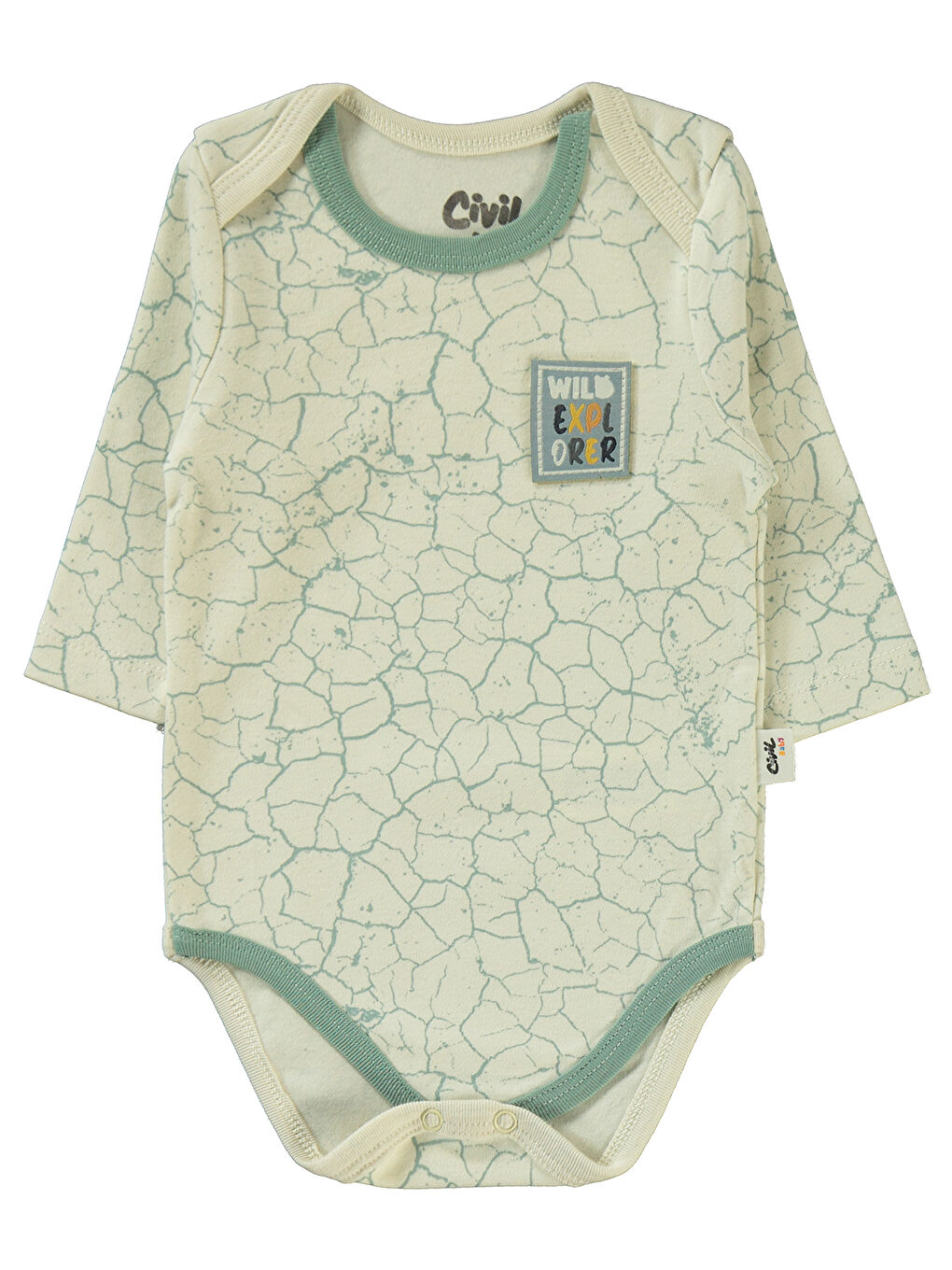 Baby Erkek Bebek 3'lü Takım 6-18 Ay Çağla Yeşili-1