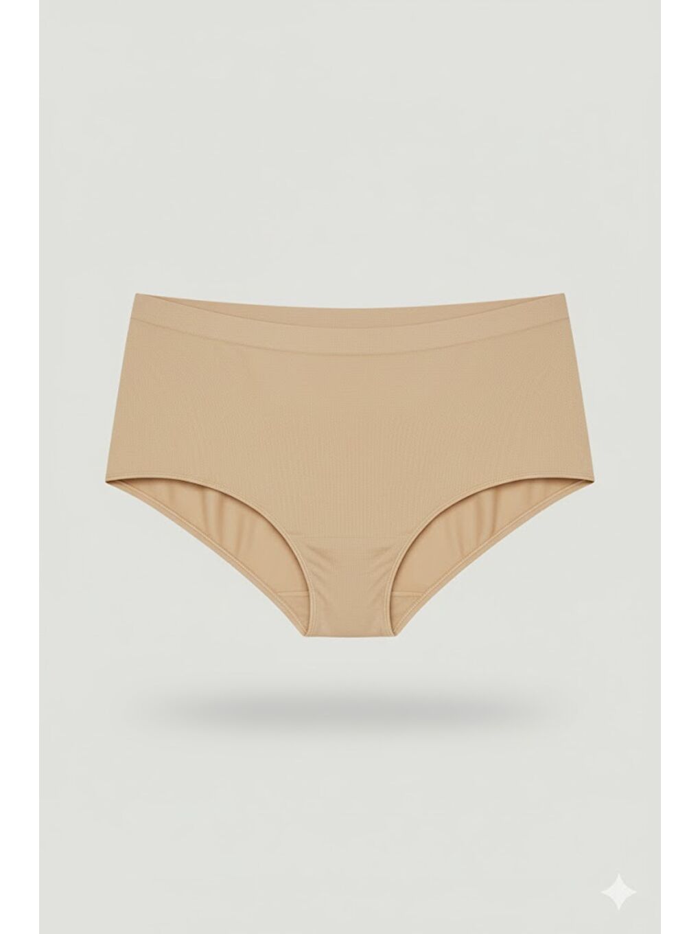 Bej C13002 Dikişsiz Boxer Ten