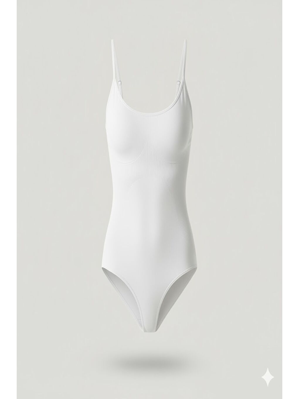 C12072 Slip Body Korse Beyaz