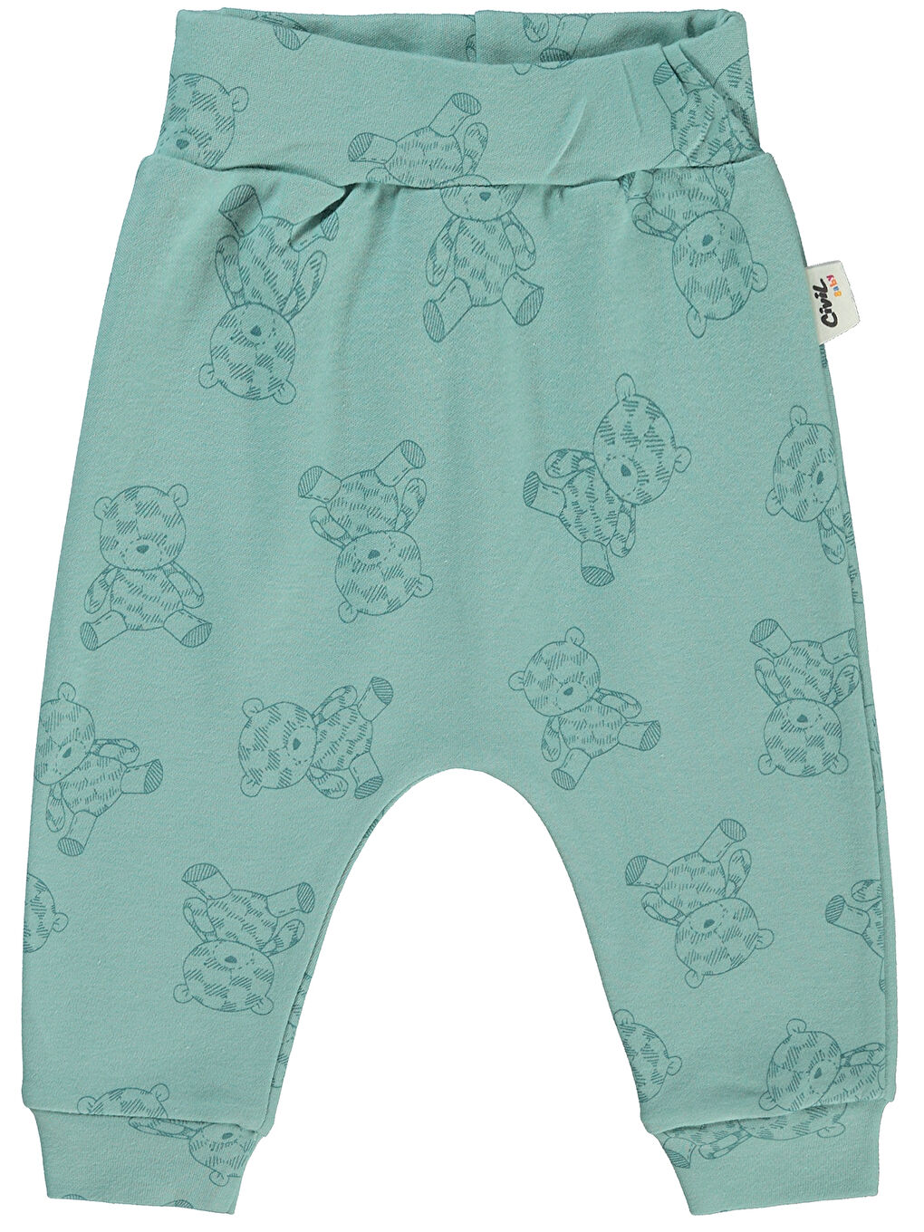 Baby Erkek Bebek 2'li Patiksiz Tek Alt 6-18 Ay Petrol-2