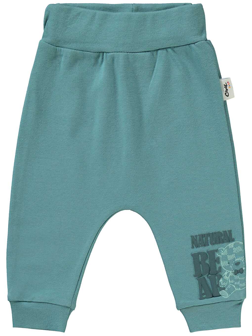 Baby Erkek Bebek 2'li Patiksiz Tek Alt 6-18 Ay Petrol-3