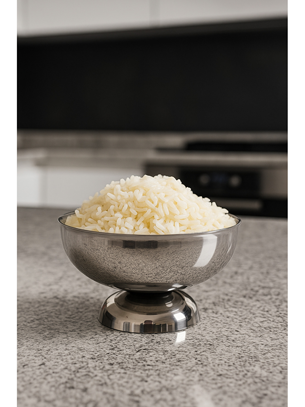 Gri Çelik Dondurma Sunum Kasesi 9,5 Cm Orta Boy 1 Adet-3