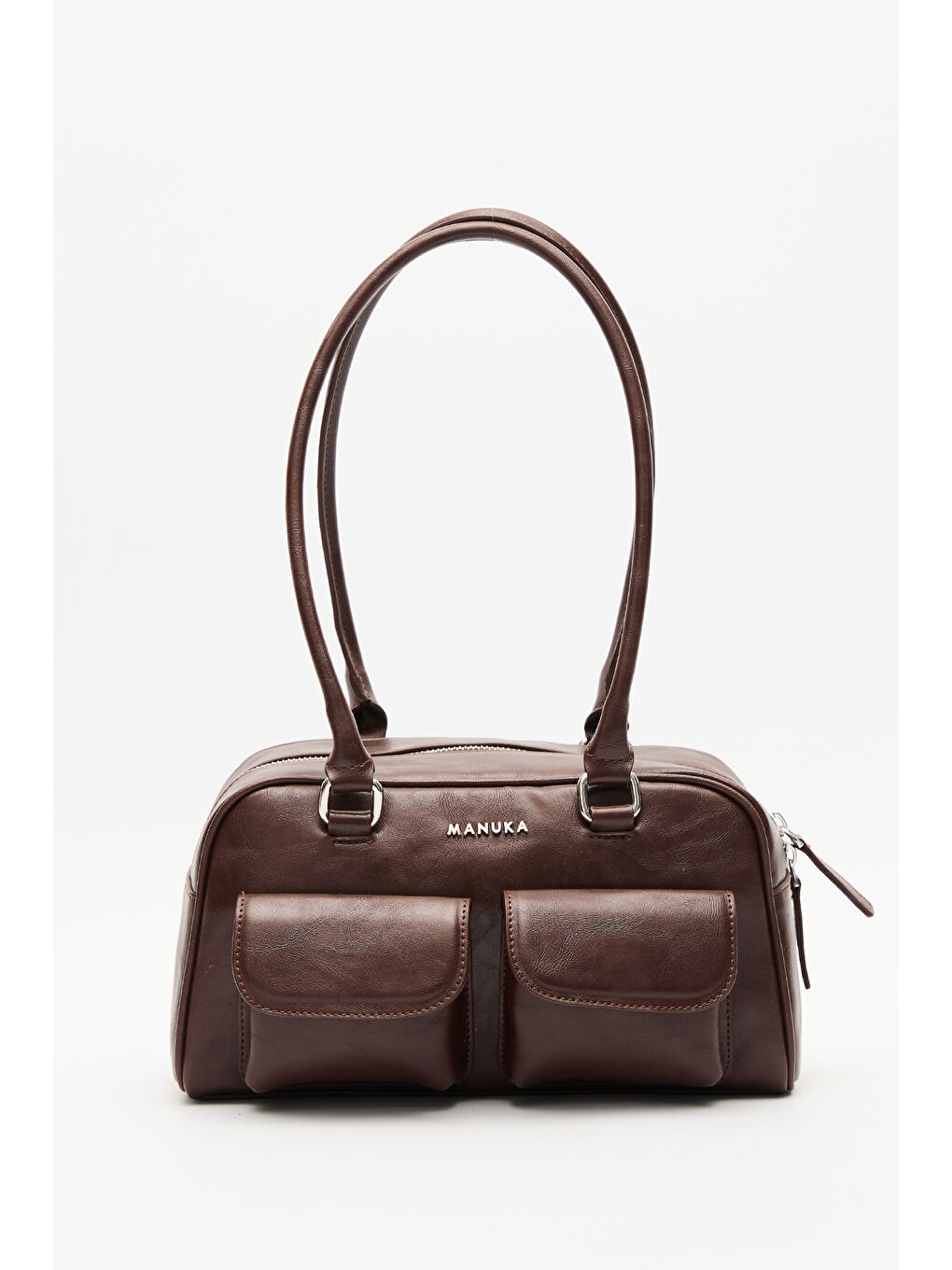 Cepli Retro Çanta Kahverengi-4