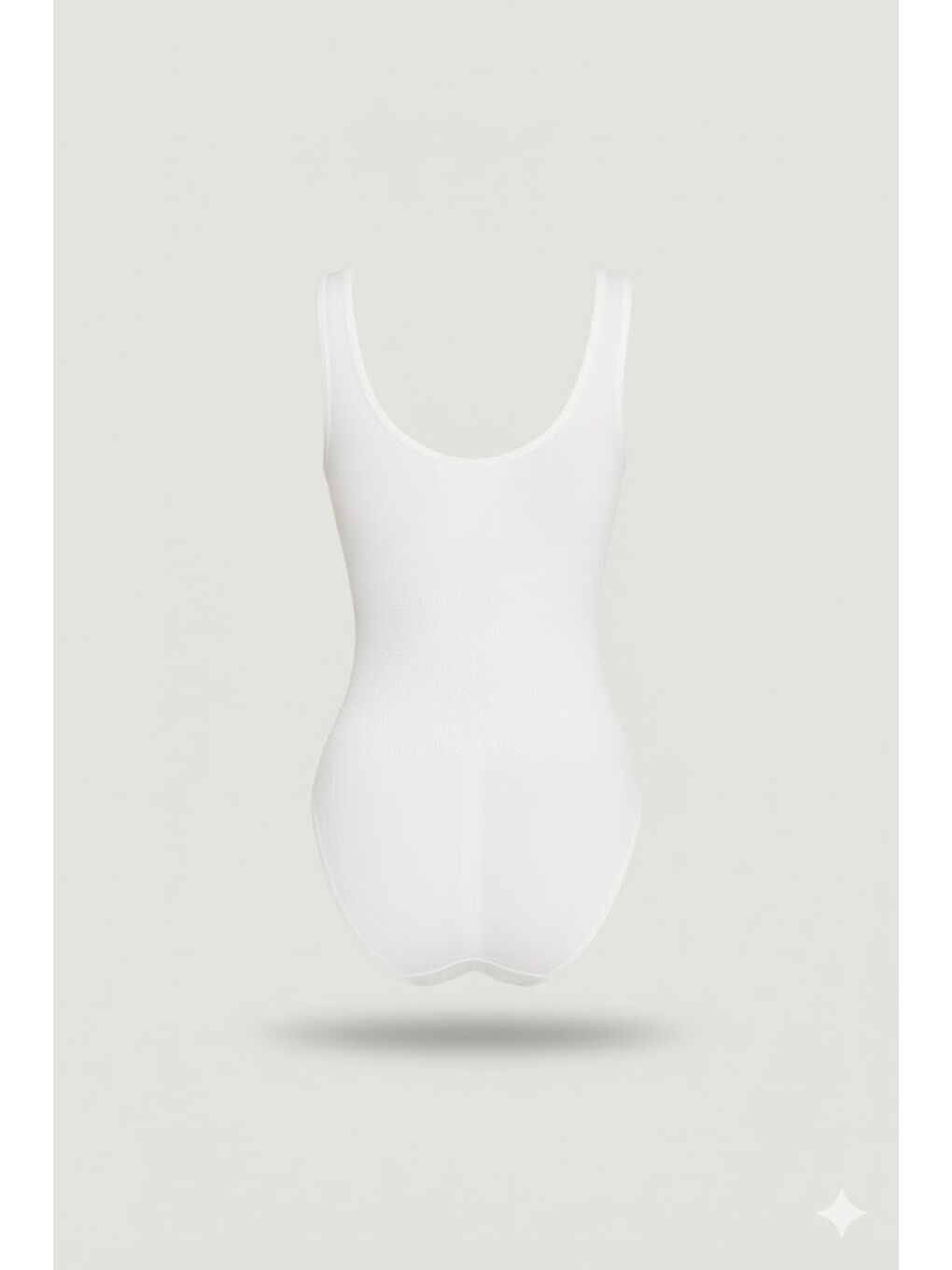 C12018 Kalın Askılı Slip Korse Beyaz-1