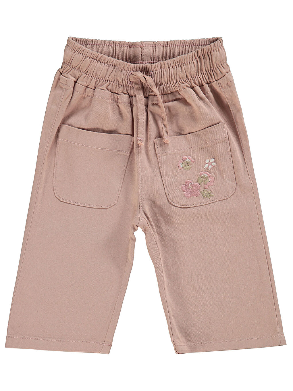 Pembe Baby Kız Bebek Pantolon 6-18 Ay Pudra