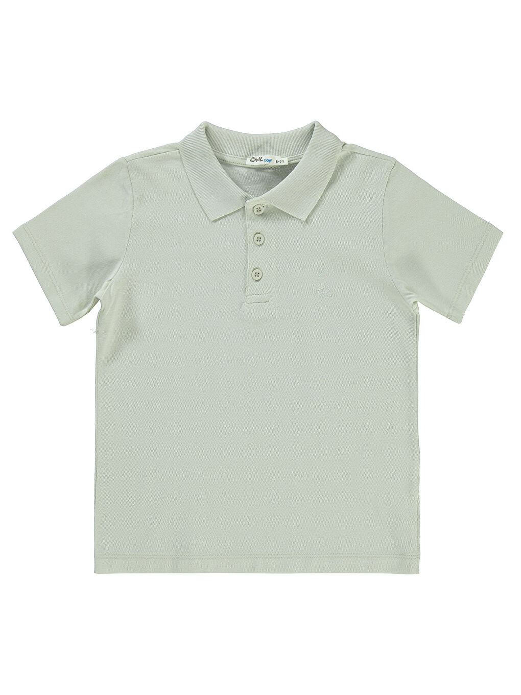 Boys Erkek Çocuk Tişört 6-9 Yaş Açık Gri