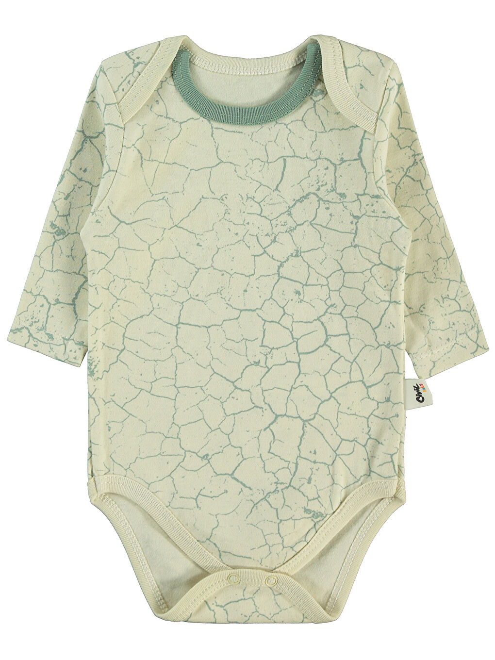 Bebek 2'li Çıtçıtlı Badi 3-18 Ay Çağla Yeşili-2