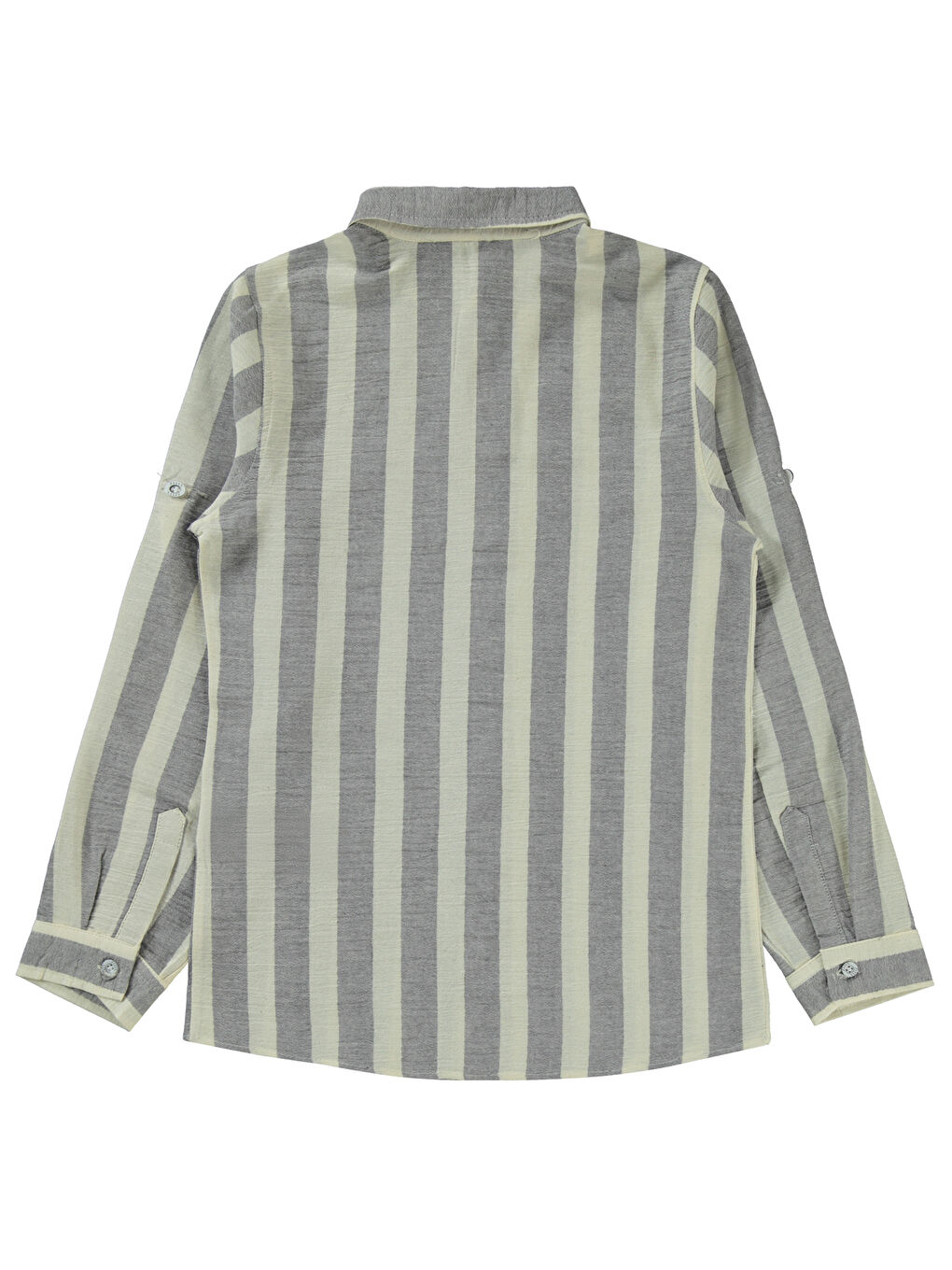 Boys Erkek Çocuk Gömlek 10-13 Yaş Gri-1