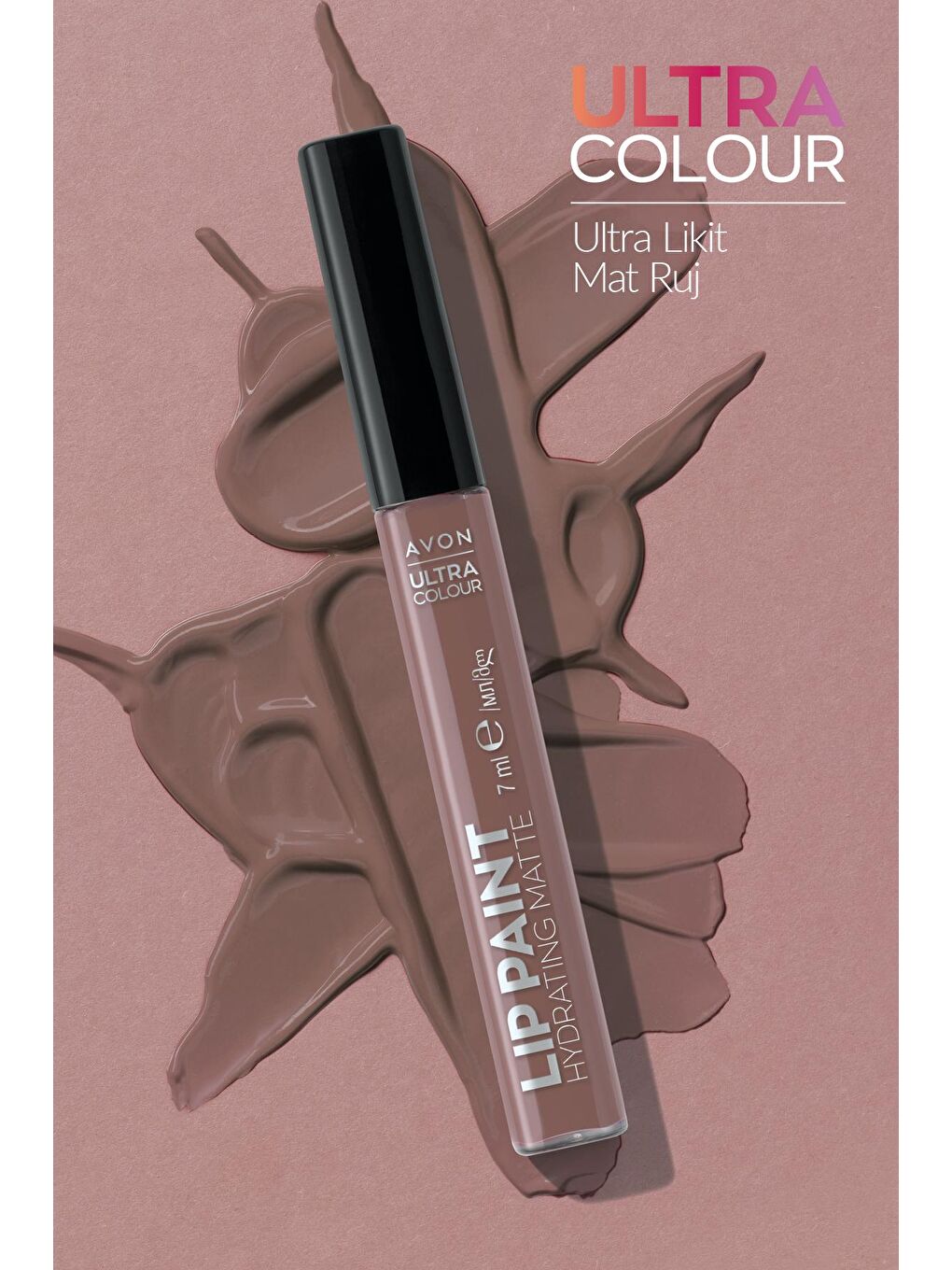 Ultra Colour Ultra Likit Mat Ruj 7 Ml. Nude Attitude