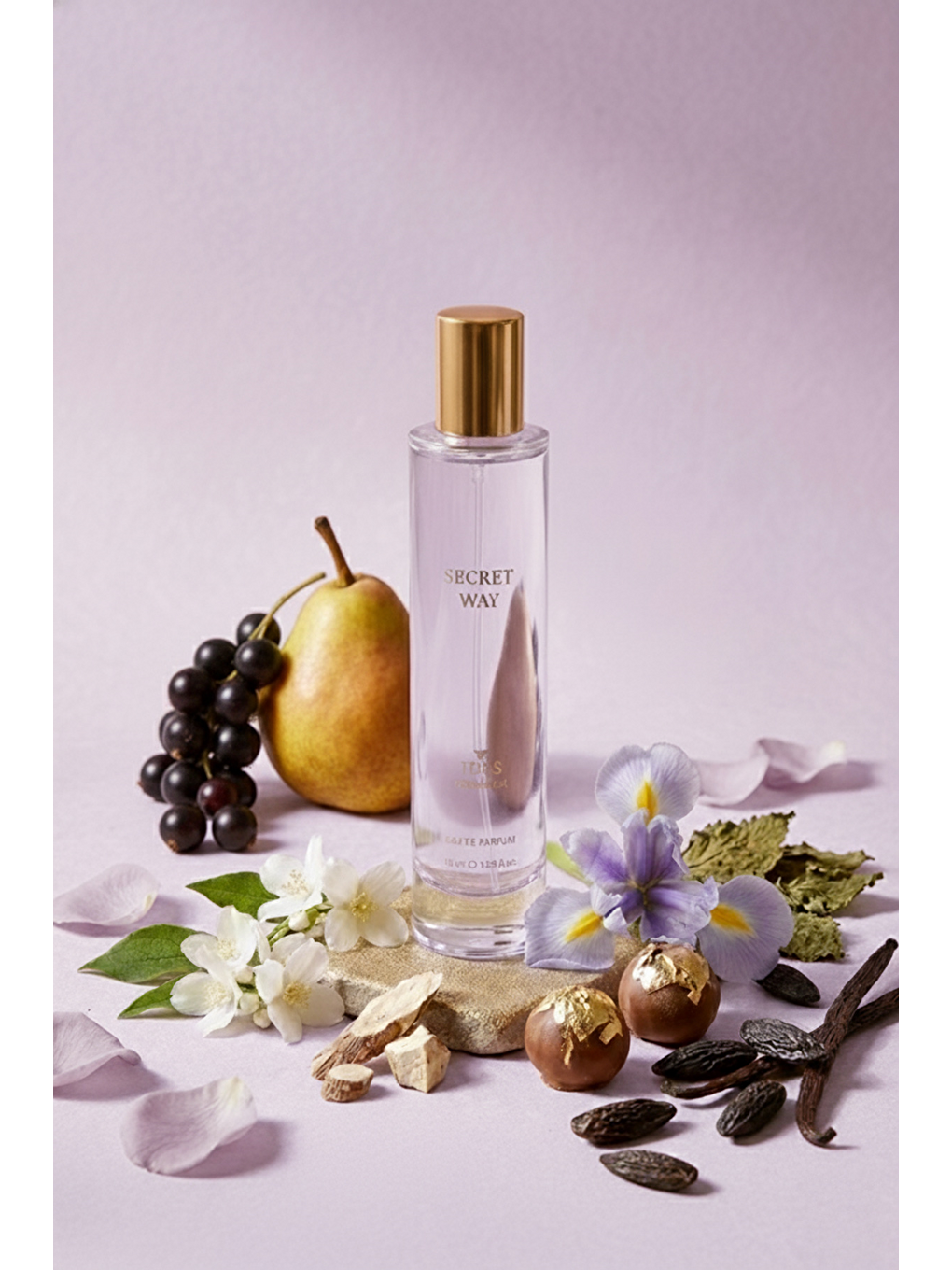 Secret Way 55 Ml İris Çiçeği Özel Seri Uzun Süre Kalıcı Kadın Parfüm-4