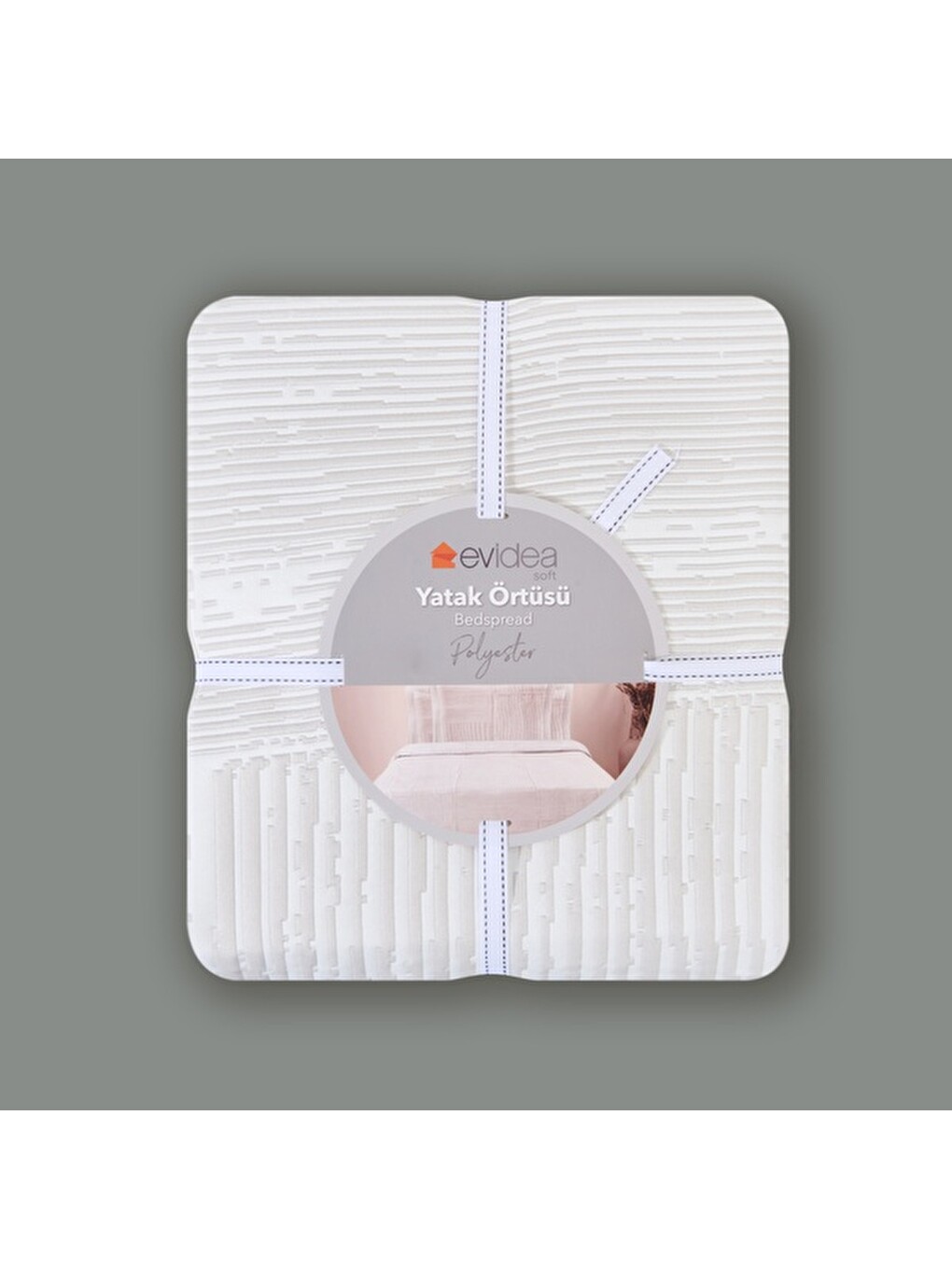 Soft Arven Çift Kişilik Yatak Örtüsü - Beyaz - 260x250 Cm-2