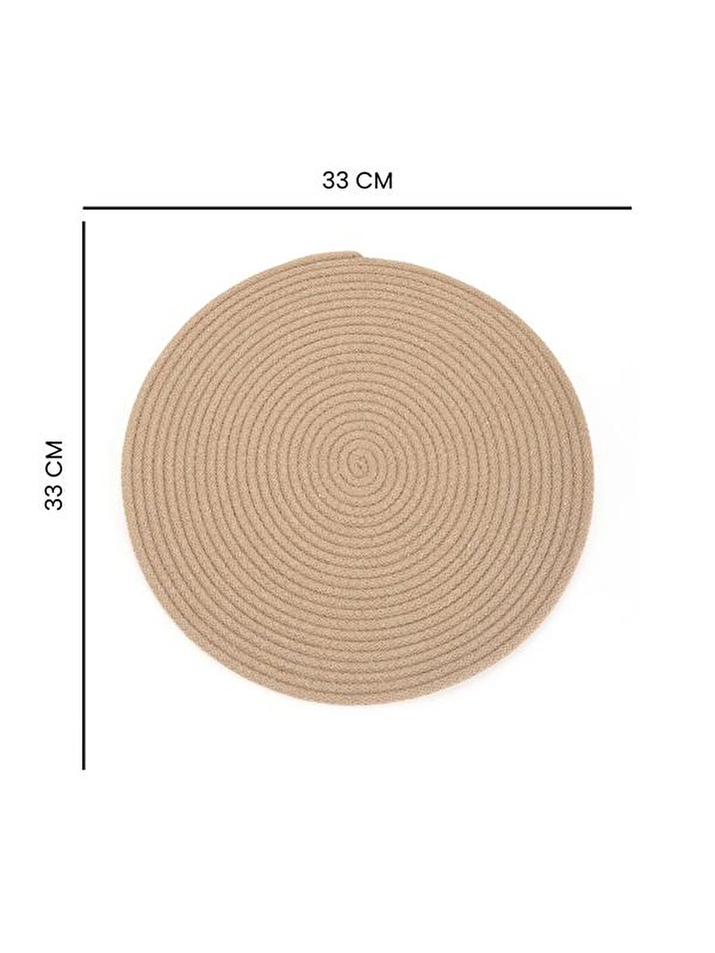 Soft Avery Supla - Kahverengi - 33x33 Cm-4