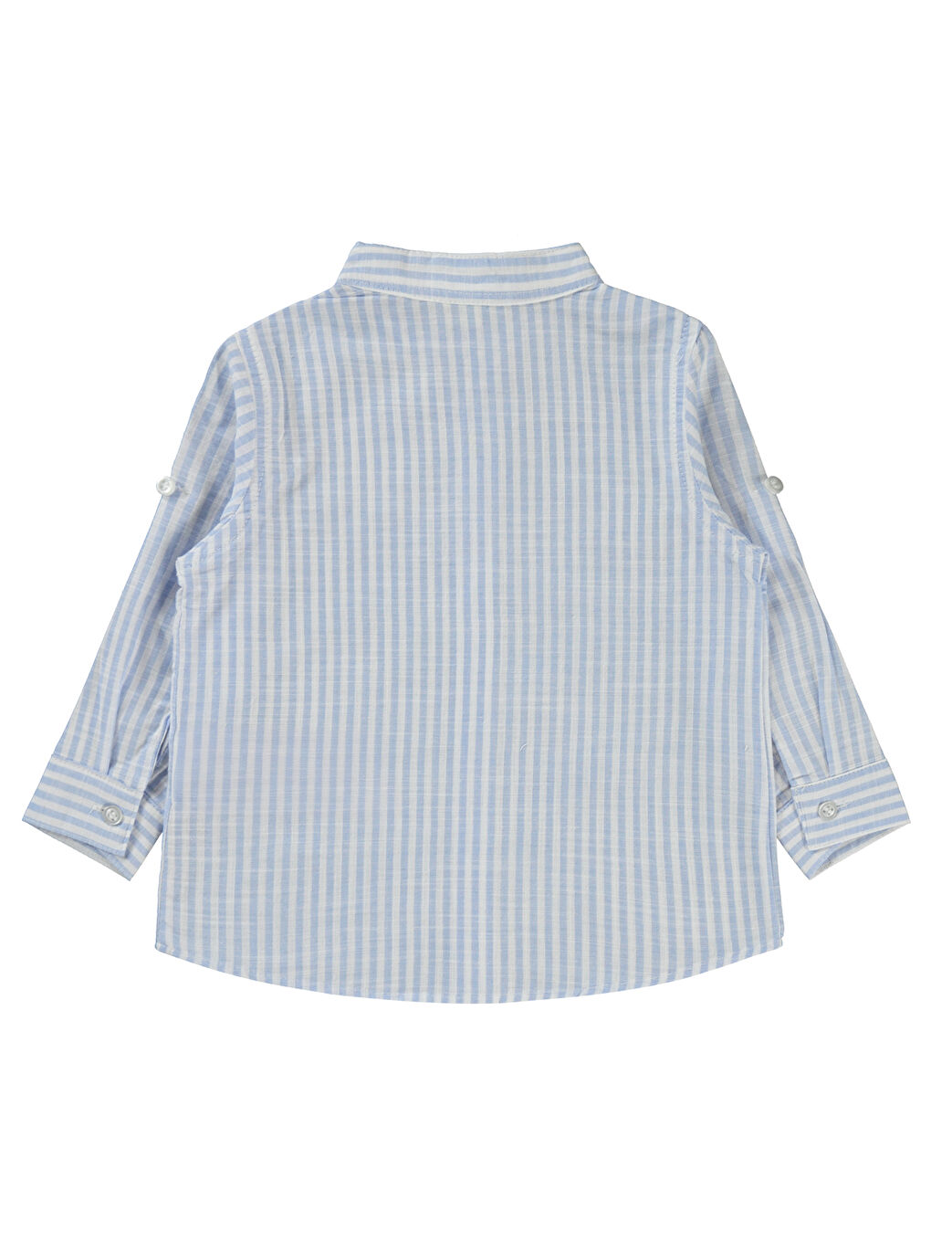 Baby Erkek Bebek Gömlek 6-18 Ay Mavi-1