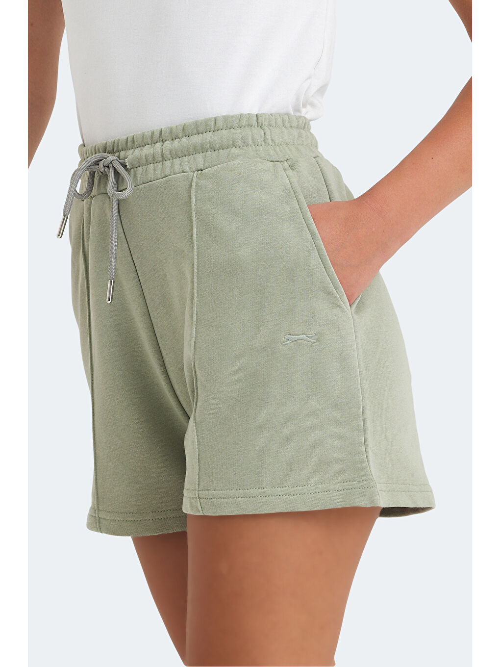 Turkuaz VIXI Kadın Cepli Su Yeşili Şort-2