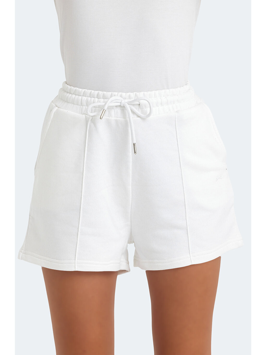 VIXI Kadın Cepli Ekru Şort