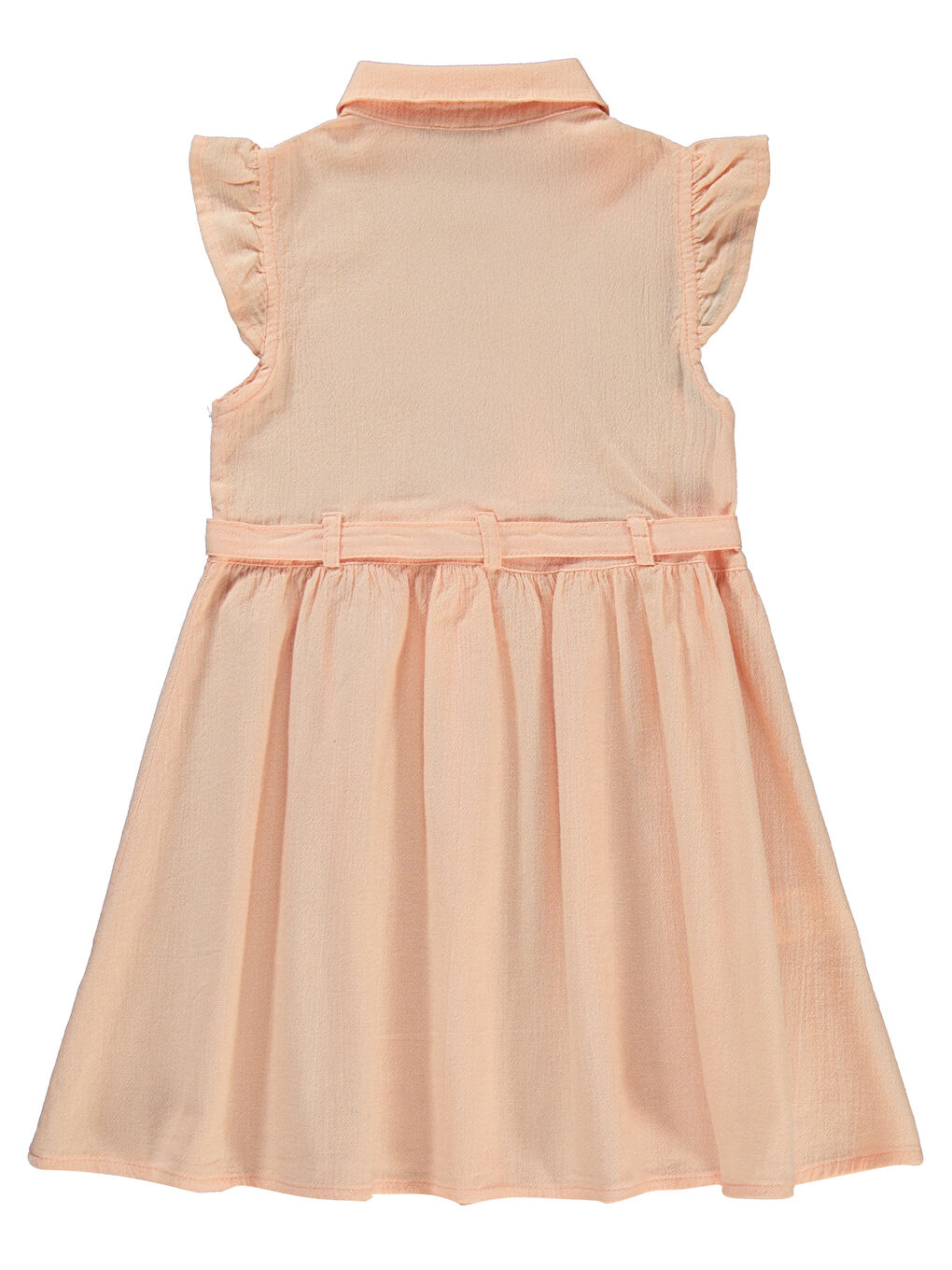 Pembe Girls Kız Çocuk Elbise 6-9 Yaş Somon-1