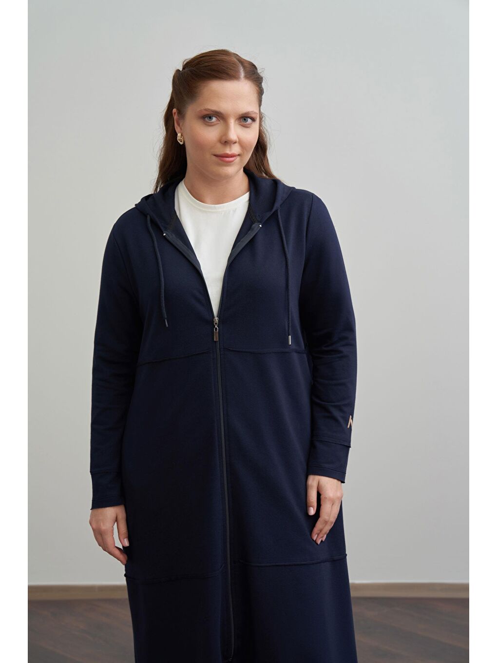 Lacivert-Büyük Beden Hırka-3