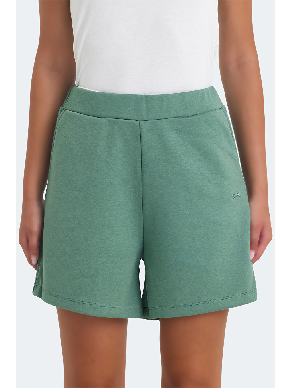 Turkuaz Kadın Şort Su Yeşili