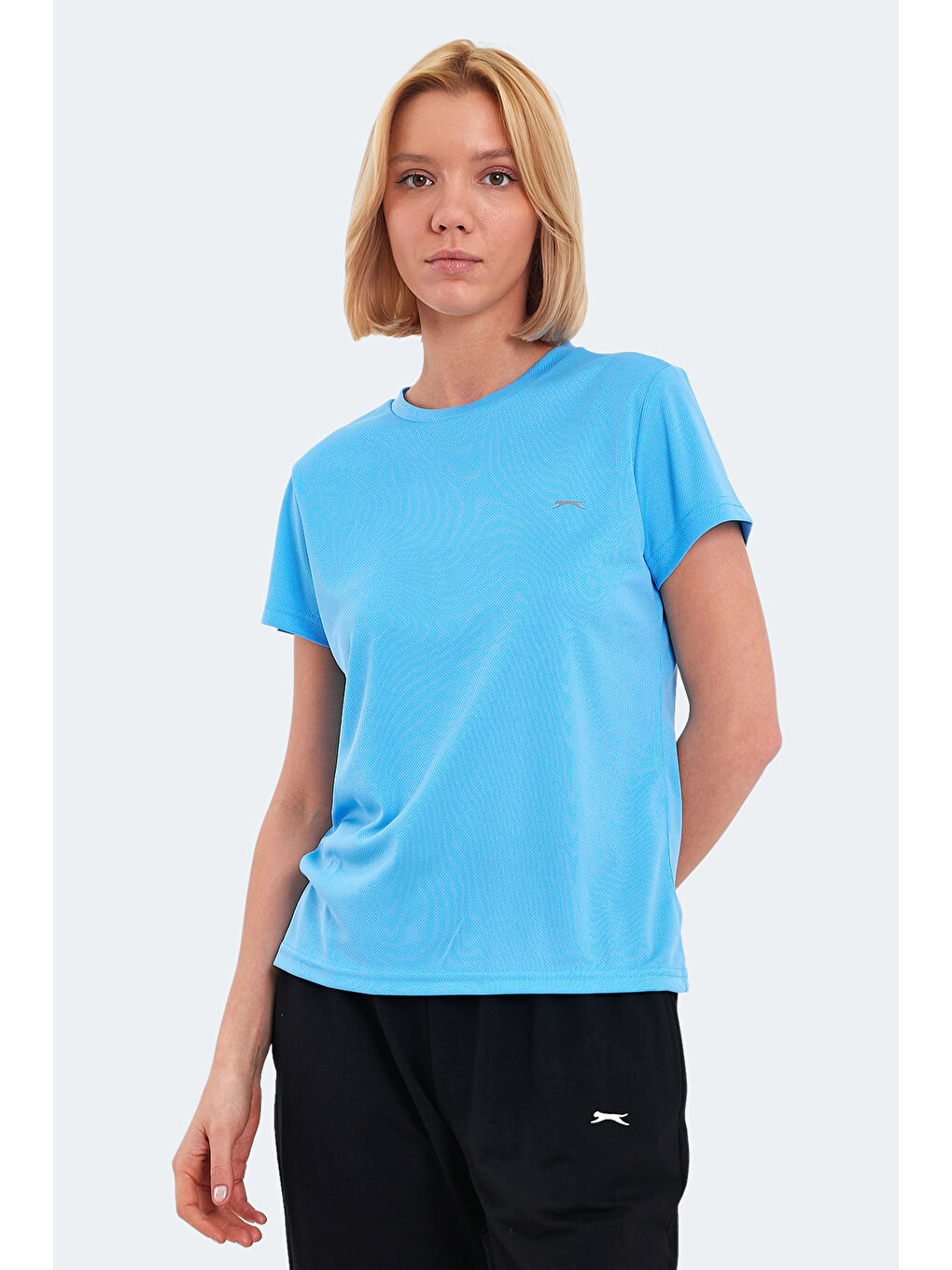 Kadın Tişört Açık Mavi-4