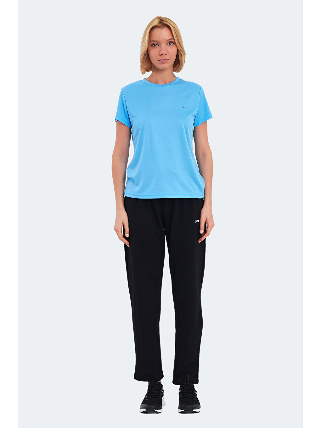 Kadın Tişört Açık Mavi-6