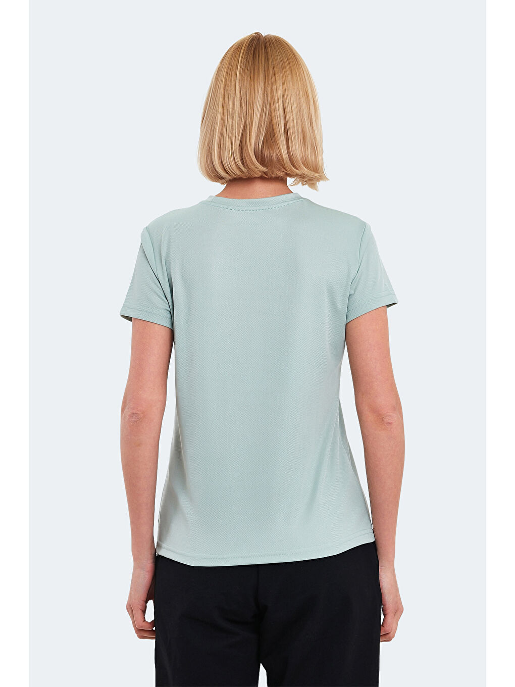 Yeşil RACING Kadın Nane Tişört-1