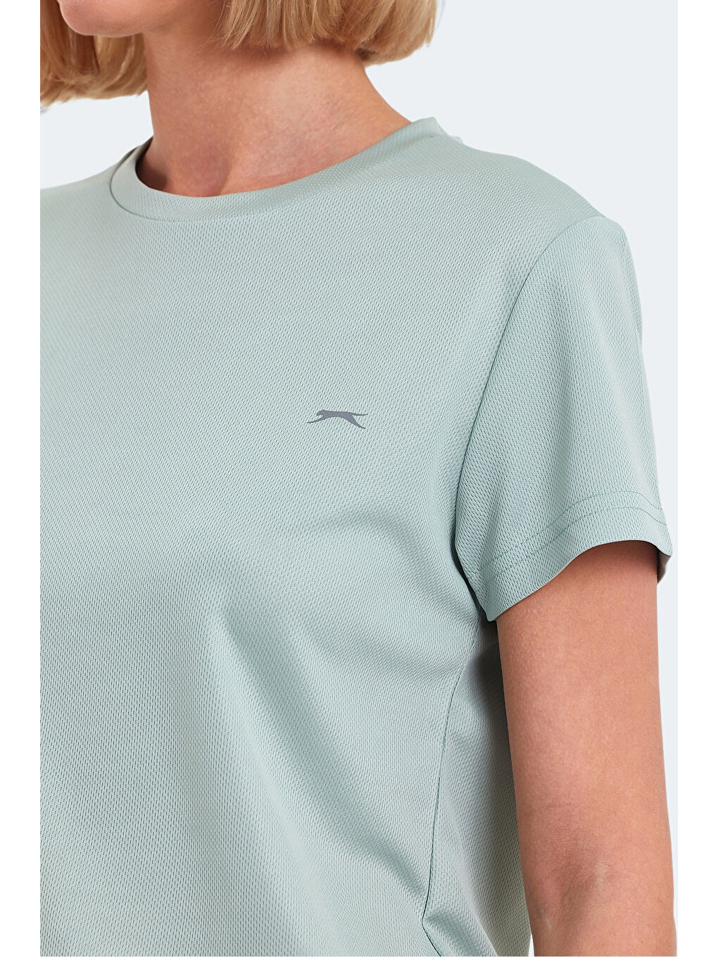 Yeşil RACING Kadın Nane Tişört-3