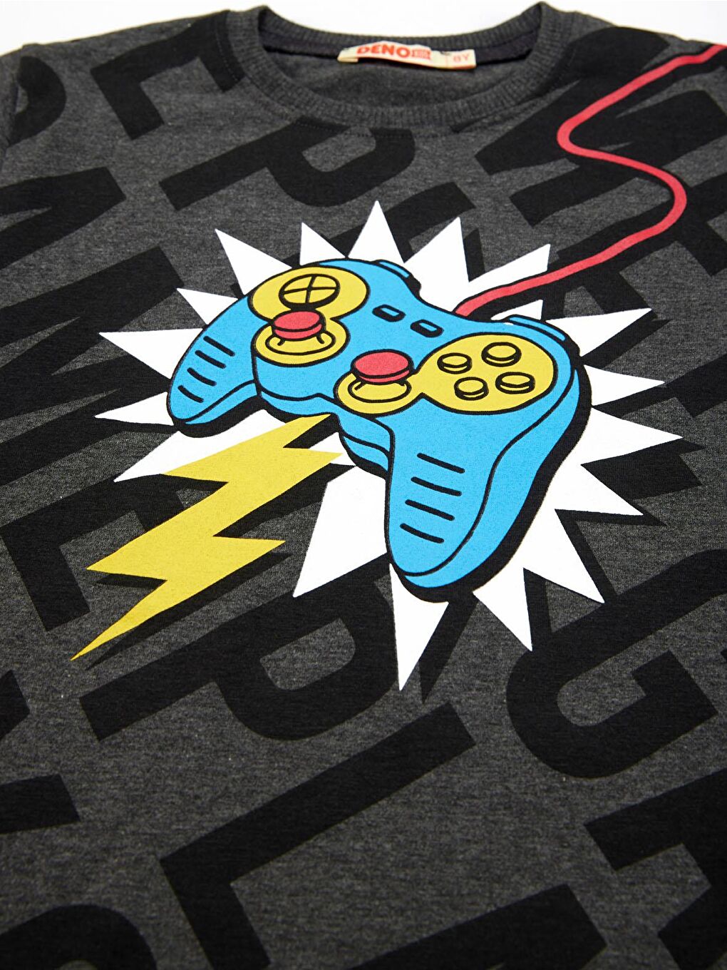 Gri Oyun Konsolu Erkek Çocuk Pantolon Takım-4