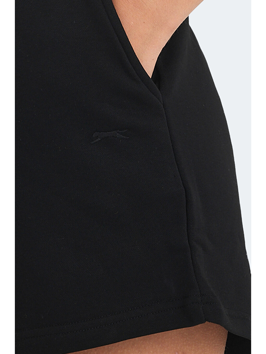 VIXI Kadın Cepli Siyah Şort-6