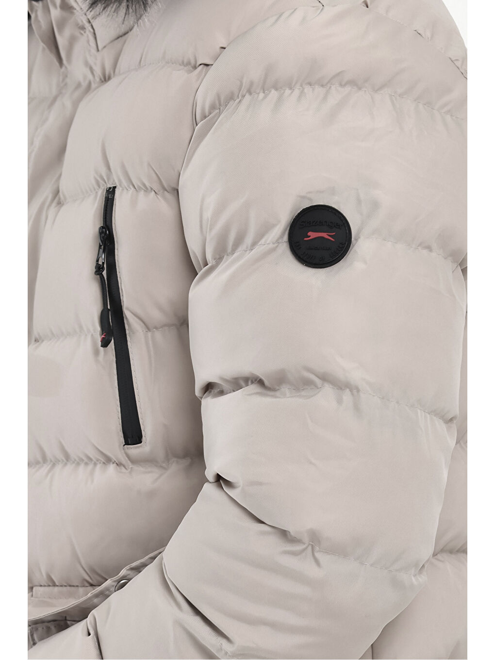 Bej HARDMAN IN Erkek  Kaban Taş Gri-4