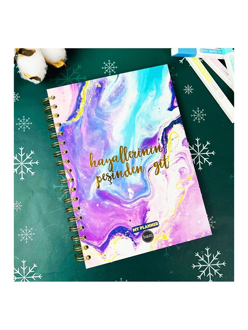 Karışık Hayallerinin Peşinden Git Tasarımlı Karton Kutulu Set-2