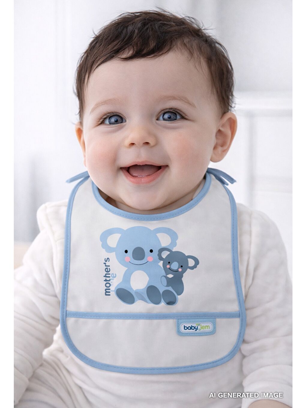 Poli Muşamba Önlük Küçük Mavi