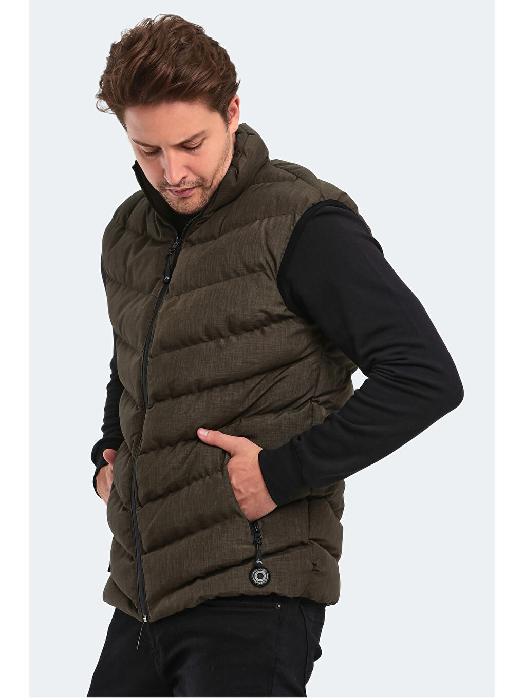 HERBERT Erkek Yelek Haki-2