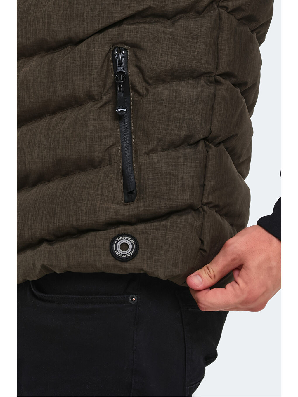 HERBERT Erkek Yelek Haki-3