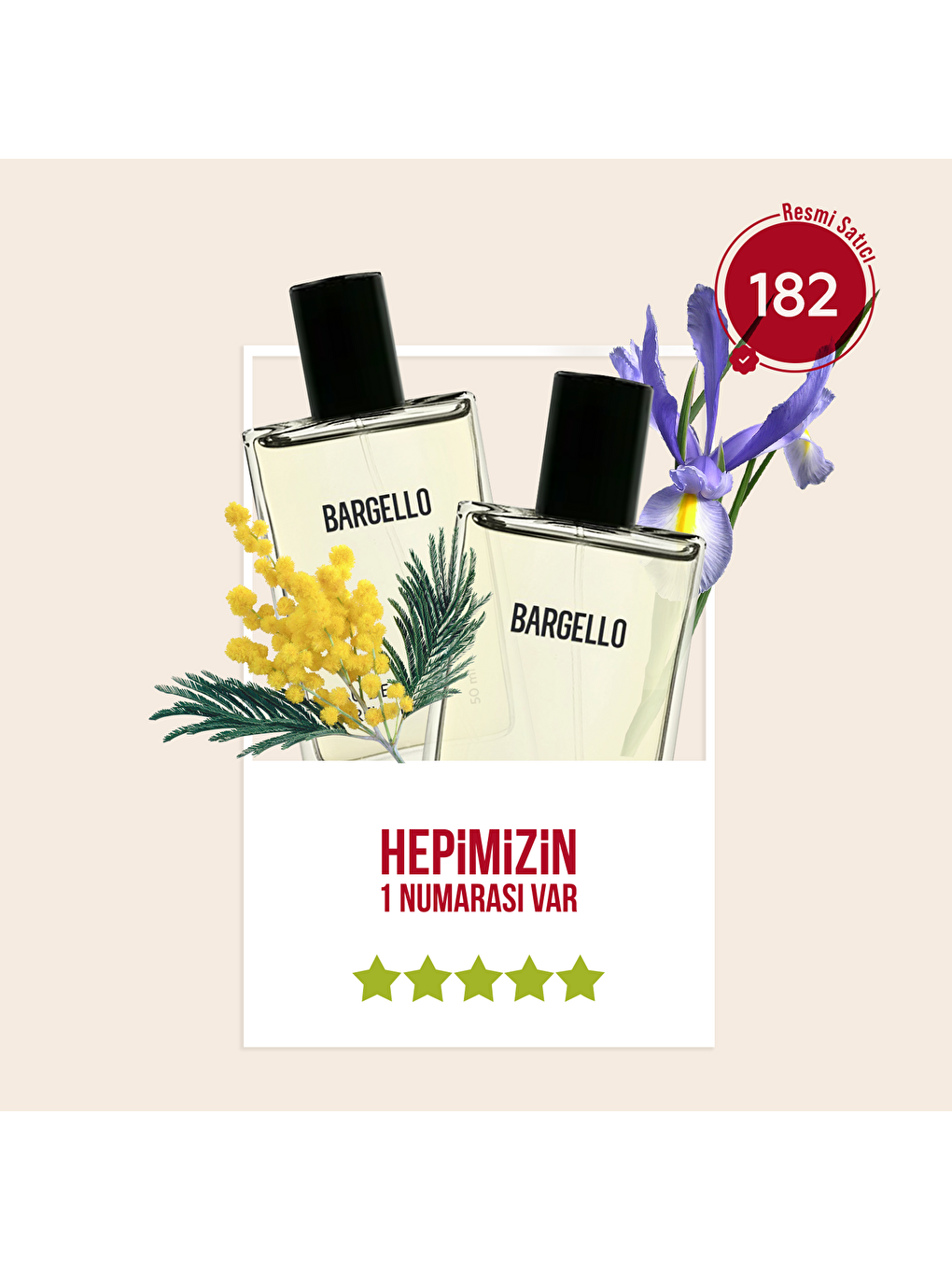 Kadın Parfüm Çiçeksi Edp 50ml No:182-1