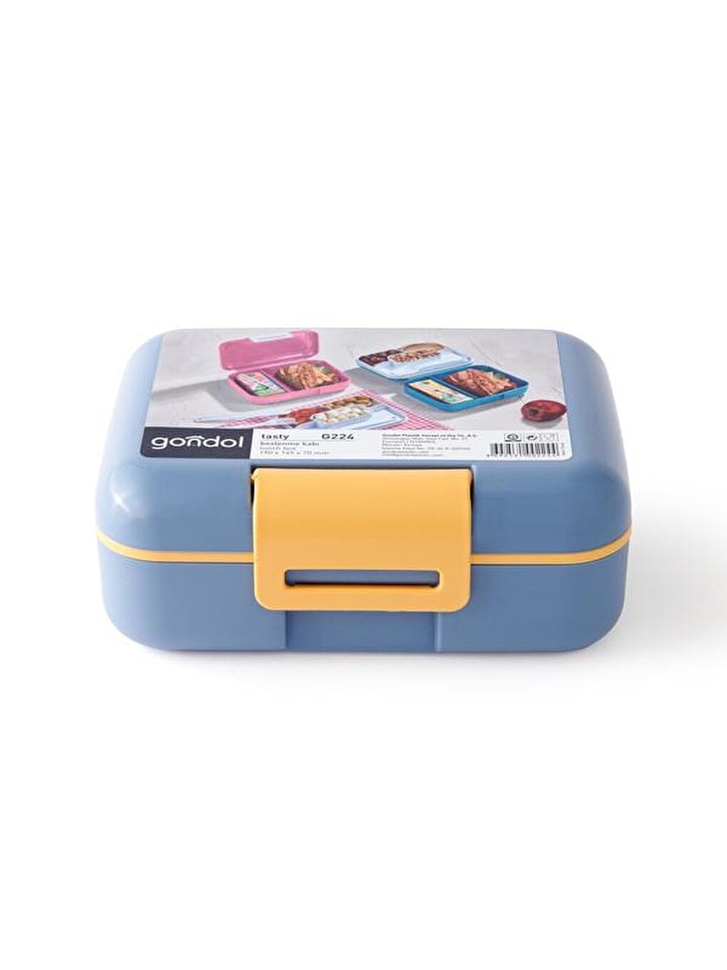 Renksiz Tasty Beslenme Kabı - Asorti - 19x14,5x17 Cm-3