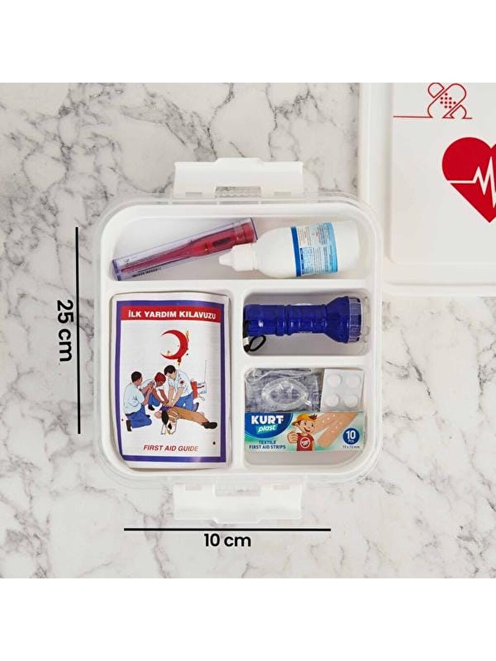 Karışık Plastik İlaç Kutusu - Asorti-5