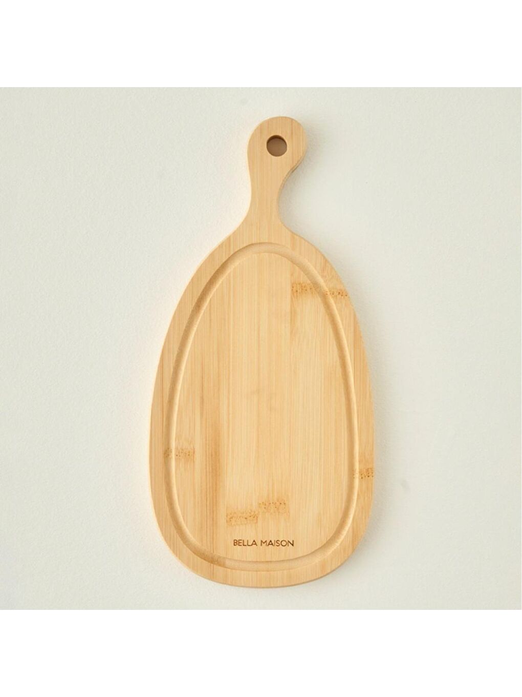 Bej Lia 2'li Bambu Kesme Tahtası Seti Naturel-2