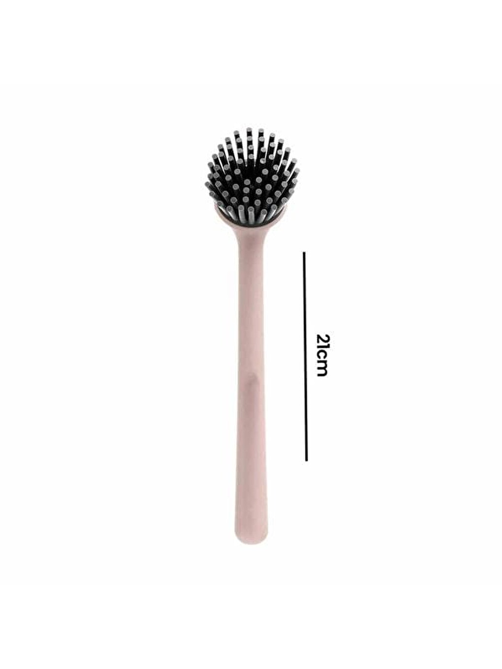 Karışık Plastik Silikon Uçlu Bulaşık Fırçası - Asorti-2