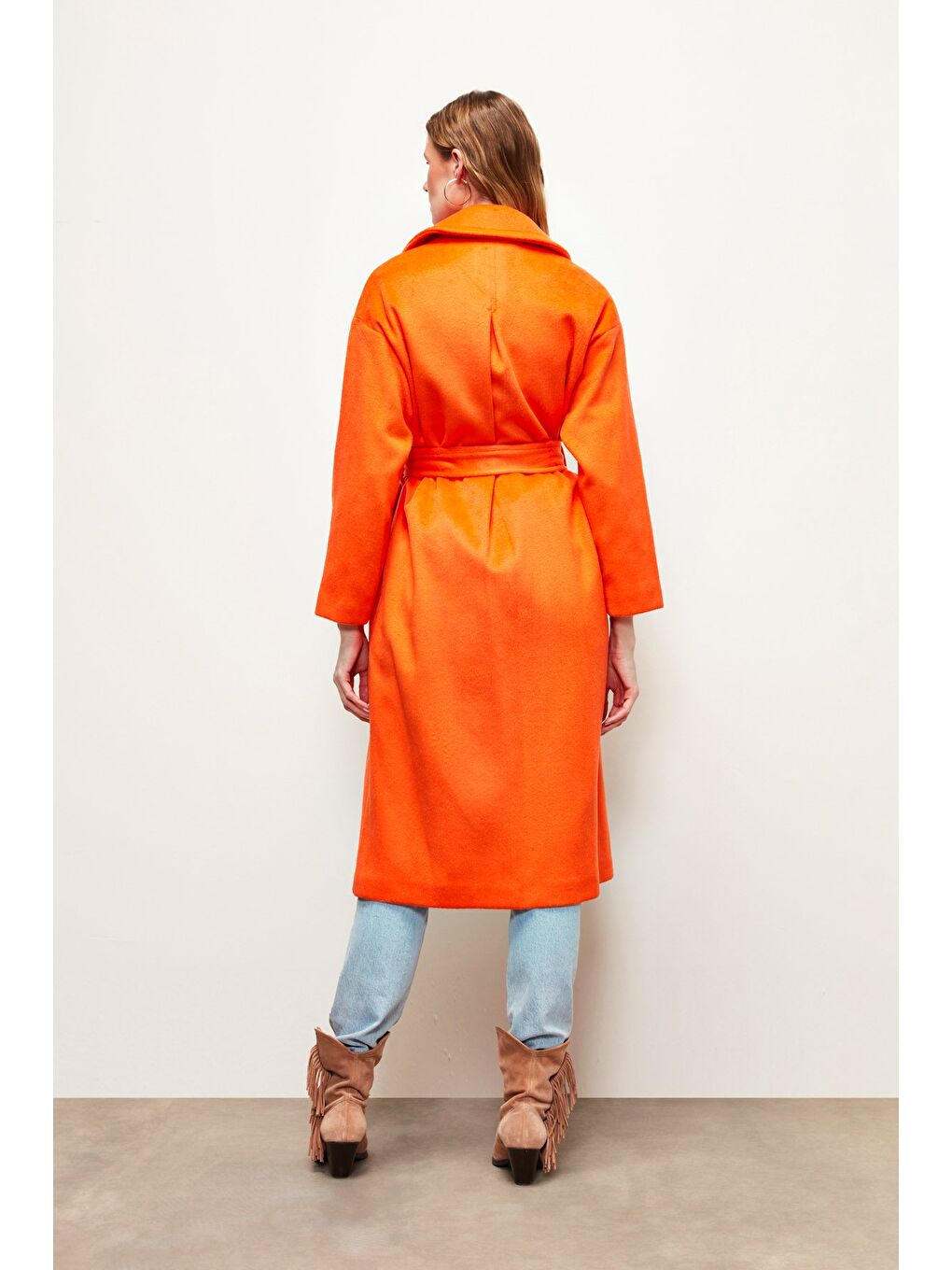 Turuncu Kuşaklı Salaş Kaban - Oranj-6