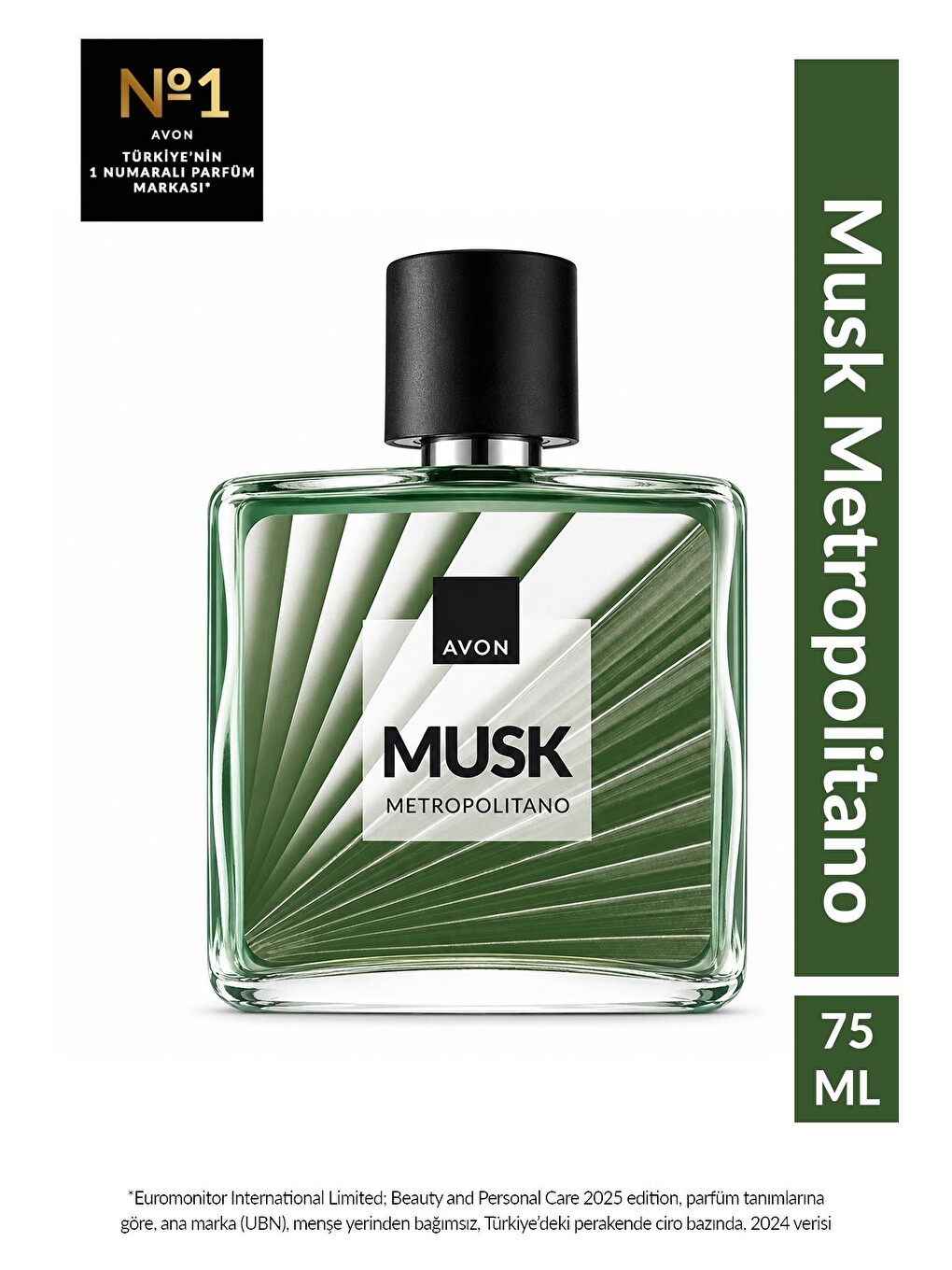 Musk Metropolitano Erkek Parfüm Edt 75 Ml. İkili Set-1