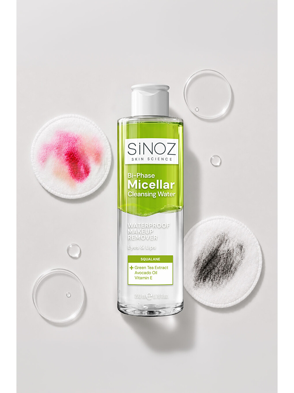 Çift Fazlı Micellar Makyaj Temizleme Suyu 200 Ml (suya Dayanıklı Makyaj)-4