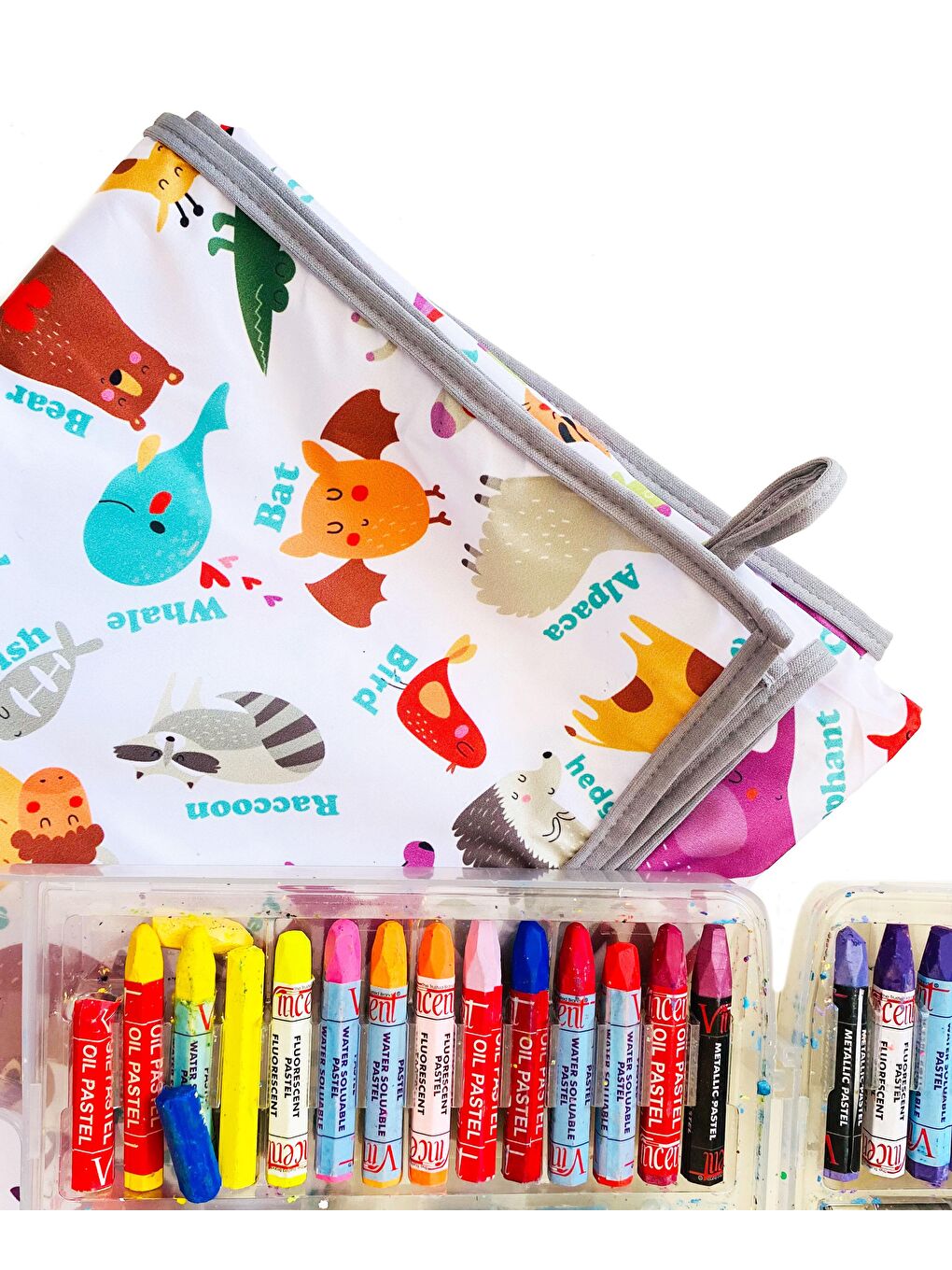 145x100 Cm, Zoo, Su Geçirmez, Yer/Masa Örtüsü, Aktivite, Yemek Ve Oyun için Çok Amaçlı Örtü-4