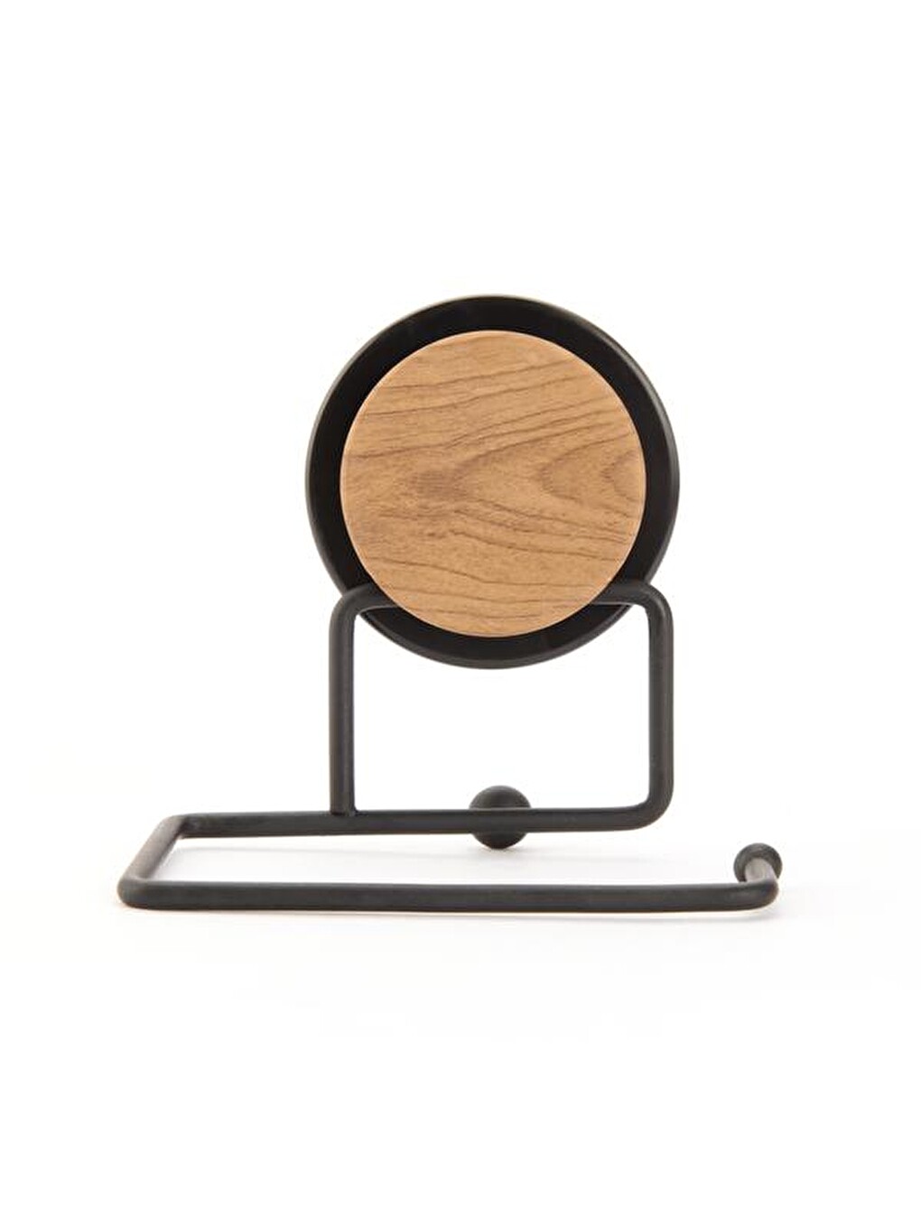 Wc Kağıtlığı - Siyah - 12 Cm-1
