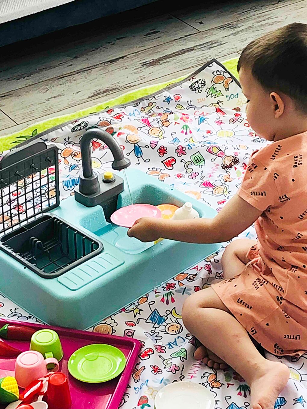 Family, 145x180cm, Sıvı Geçirmez, Aktivite, Yemek ve Oyun için Çok Amaçlı Örtü-5