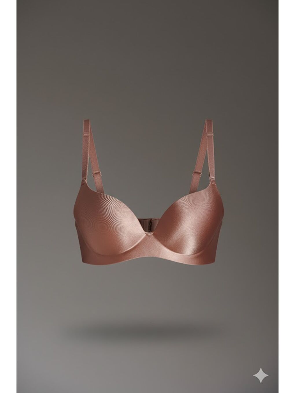 Bej Destekli Lazer Soft Kap Sütyen C16045 Vizon