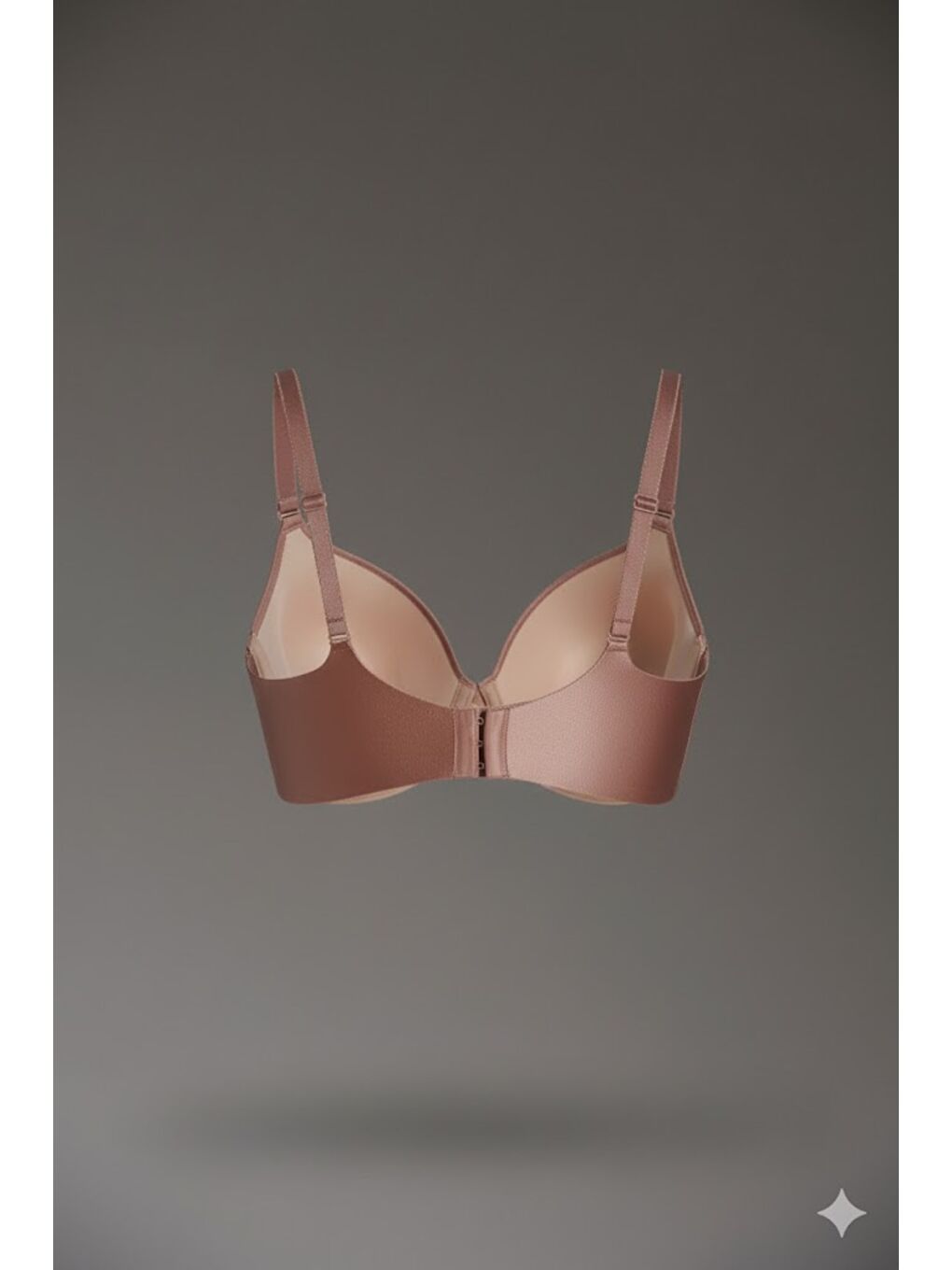 Bej Destekli Lazer Soft Kap Sütyen C16045 Vizon-1