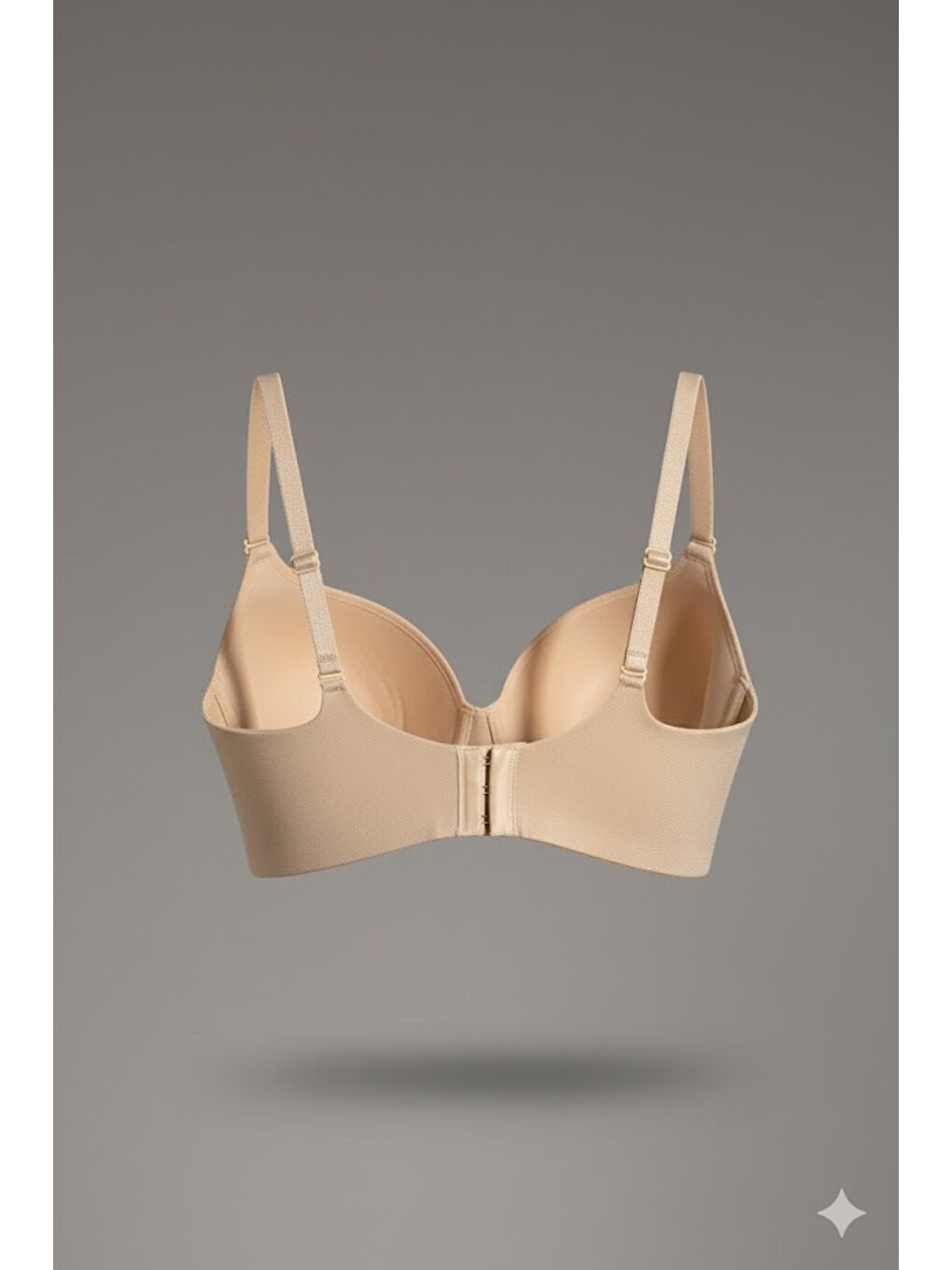 Bej Destekli Lazer Soft Kap Sütyen C16045 Ten-1