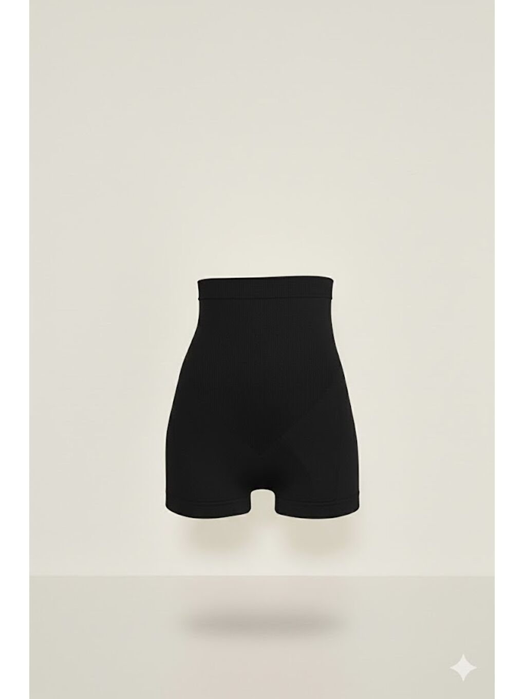 C12047 Kadın Boxer Korse Siyah