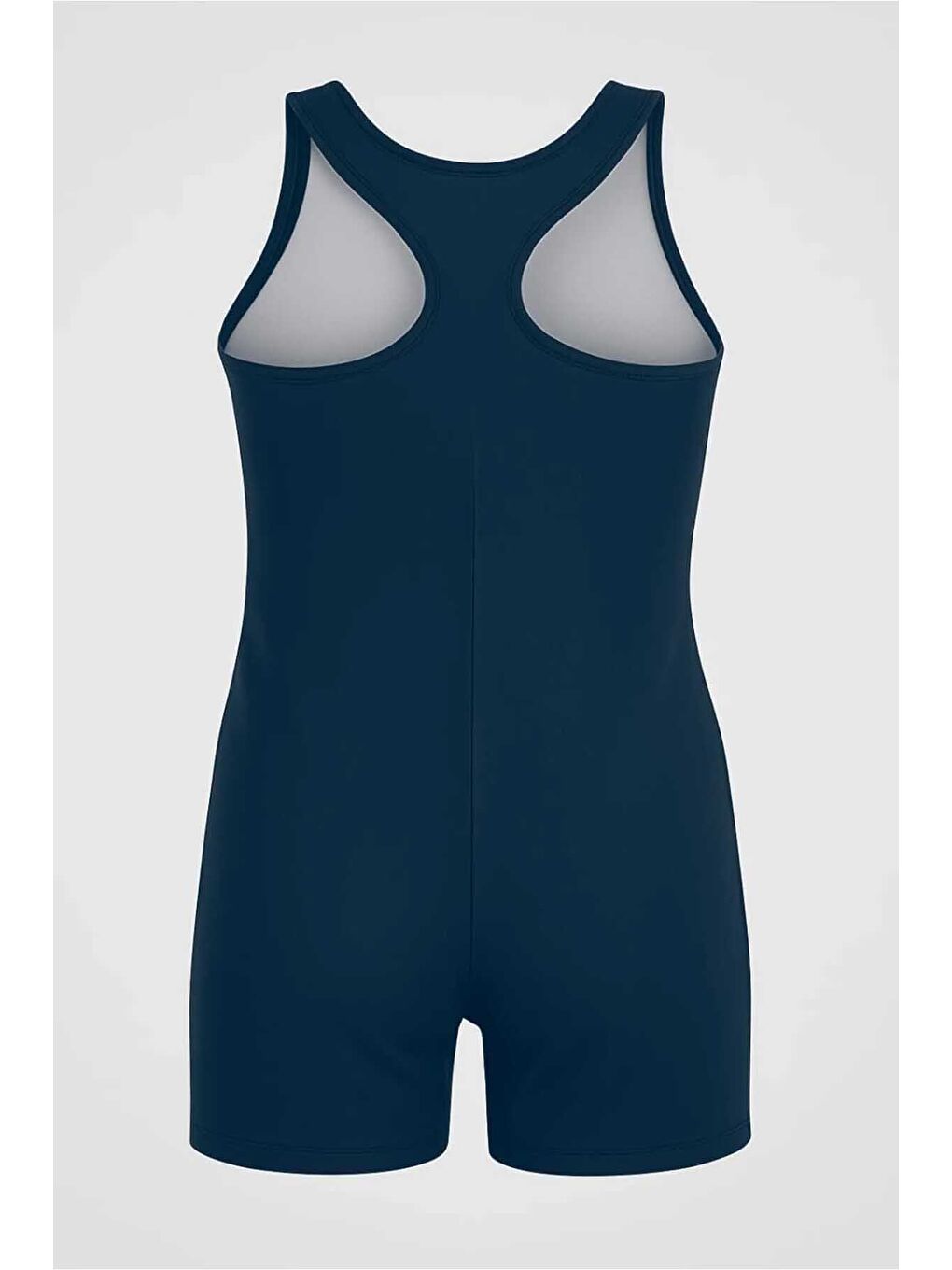 Karışık Yüzücü Şortlu Kız Çocuk Mayo ( Boneli )-1