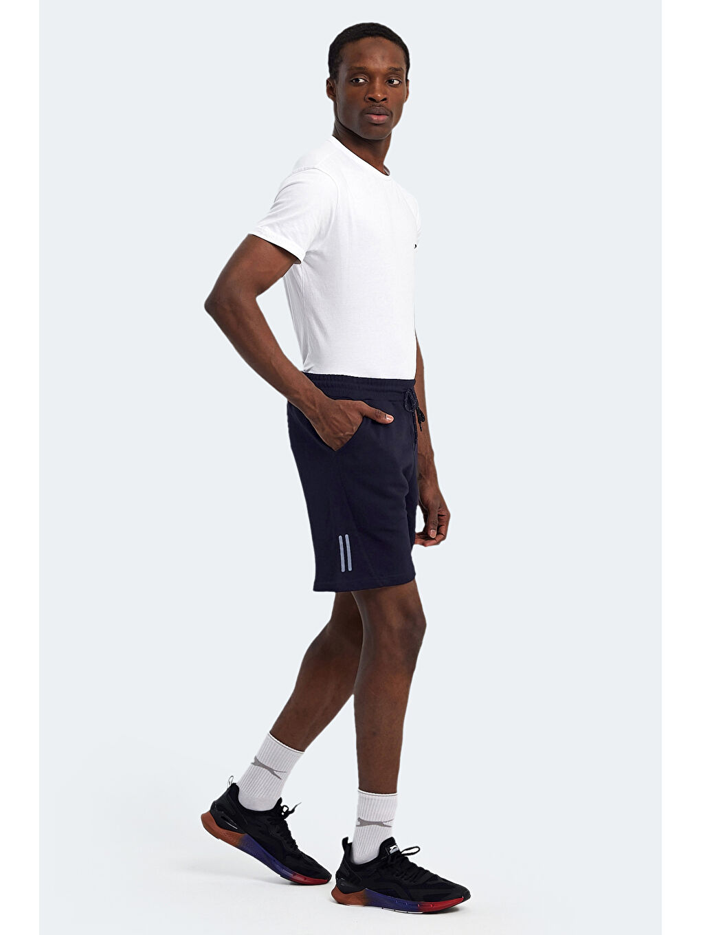 NASTYA Erkek Şort Lacivert-6